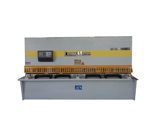 數控液壓擺式剪板機QC12K-16X3200